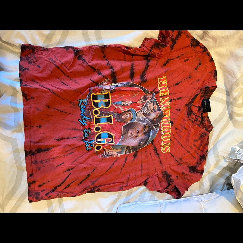 Urban Outfitters Vintage Notorious BIG Oversized Shirt